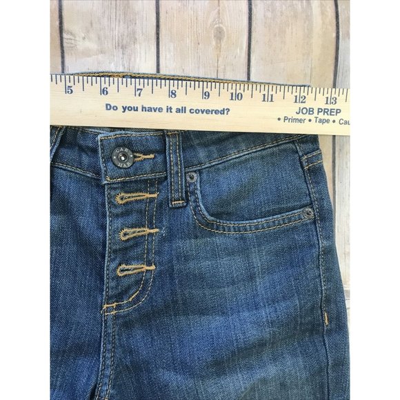 Carmar stretch denim mid rise flare jeans - Picture 7 of 9